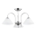 Plafonski luster TAPER 3xE27/15W/230V sjajni hrom