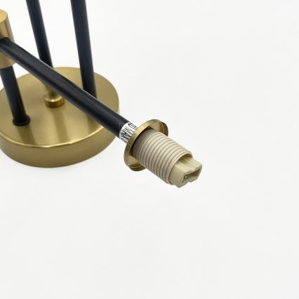 Plafonski luster TESSA 6xG9/5W/230V mesing/dimljeno-crna