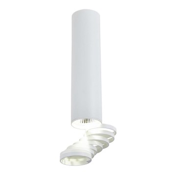 Plafonski luster TUBA 1xGU10/50W/230V beli