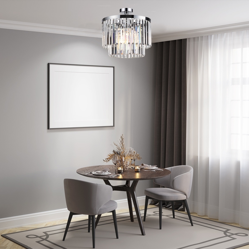 Plafonski luster VETRO 4xE14/40W/230V sjajni hrom