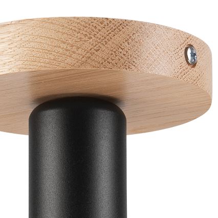 Plafonski luster VITO OAK 1xE27/60W/230V hrast
