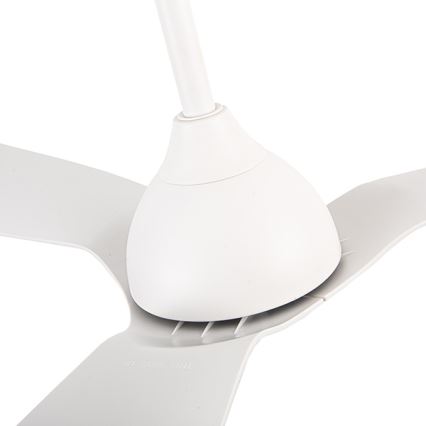 Plafonski ventilator prečnika 132 cm IP44 beo + daljinski upravljač