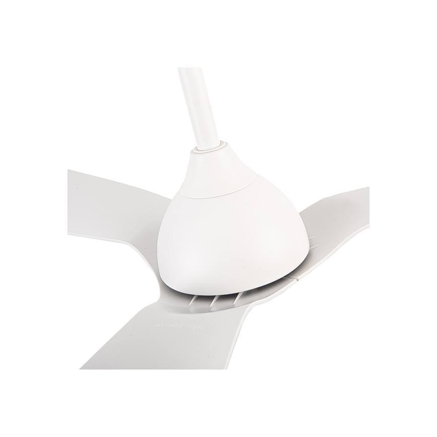 Plafonski ventilator prečnika 132 cm IP44 beo + daljinski upravljač