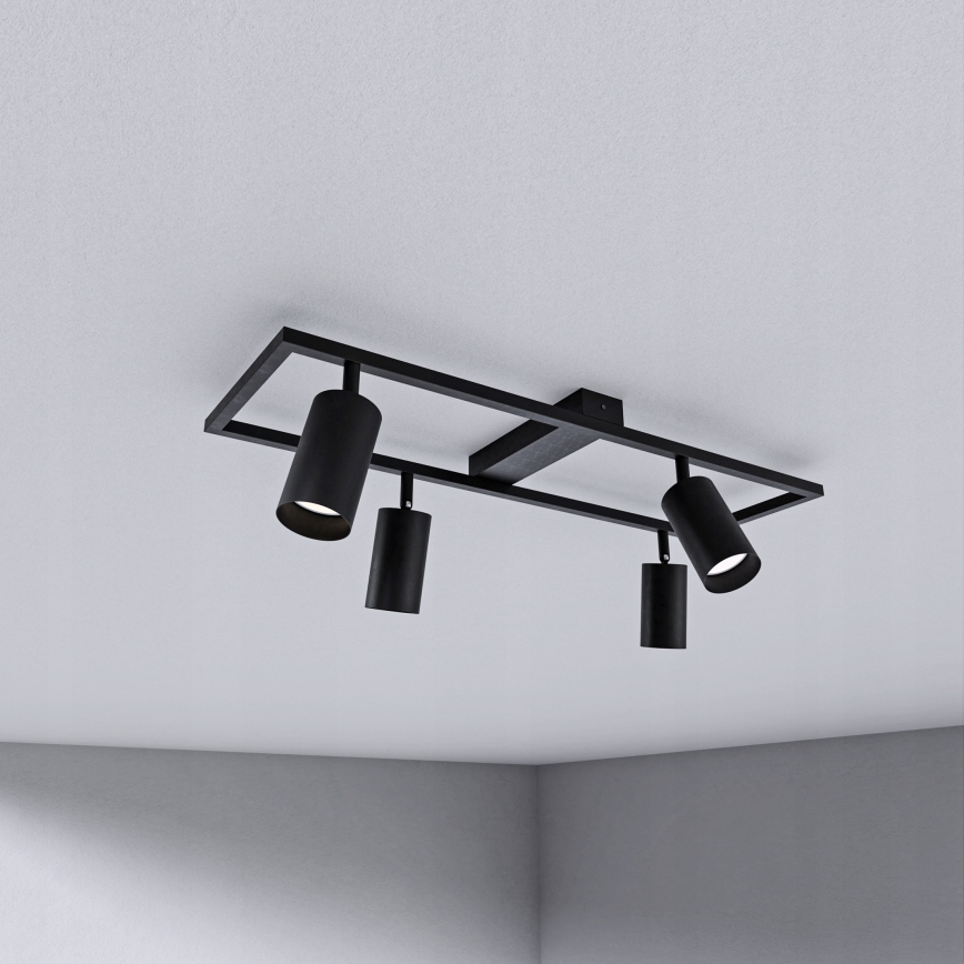 Plafonsko spot svetlo 4xGU10/30W/230V crno