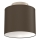 Plafonsko svetlo ARDEN, 1xE27/15W/230V, prečnik 18 cm, crno