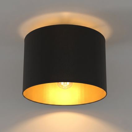 Plafonsko svetlo ARDEN 1xE27/15W/230V, prečnik 25 cm, crno