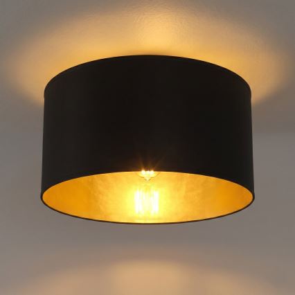 Plafonsko svetlo ARDEN 1xE27/15W/230V, prečnik 40 cm, crno