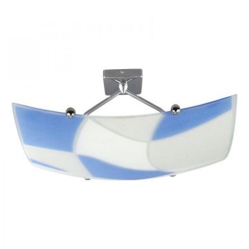 Plafonsko svetlo ASPIS 2xE27/100W/230V belo/plavo