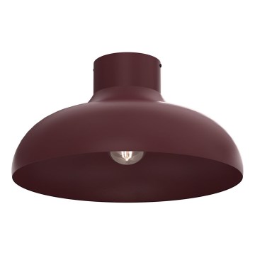 Plafonsko svetlo BASCA 1xE27/15W/230V prečnika 40 cm bordo