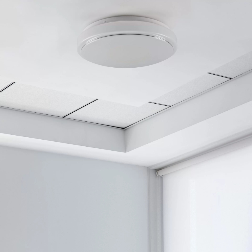 Plafonsko svetlo BOGDAN 2xE27/20W/230V prečnik 33 cm belo