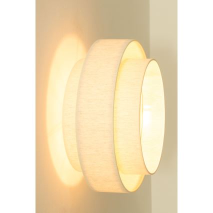 Plafonsko svetlo BOHO 1xE27/60W/230V prečnik 40 cm belo