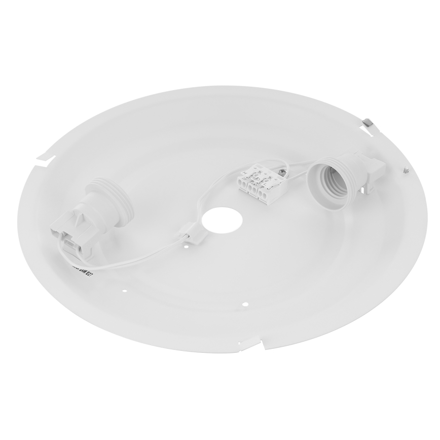 Plafonsko svetlo CLEO 2xE27/24W/230V Ø 30 cm sivo