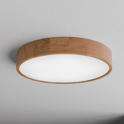Plafonsko svetlo CLEO 5xE27/24W/230V prečnik 57,5 cm hrast