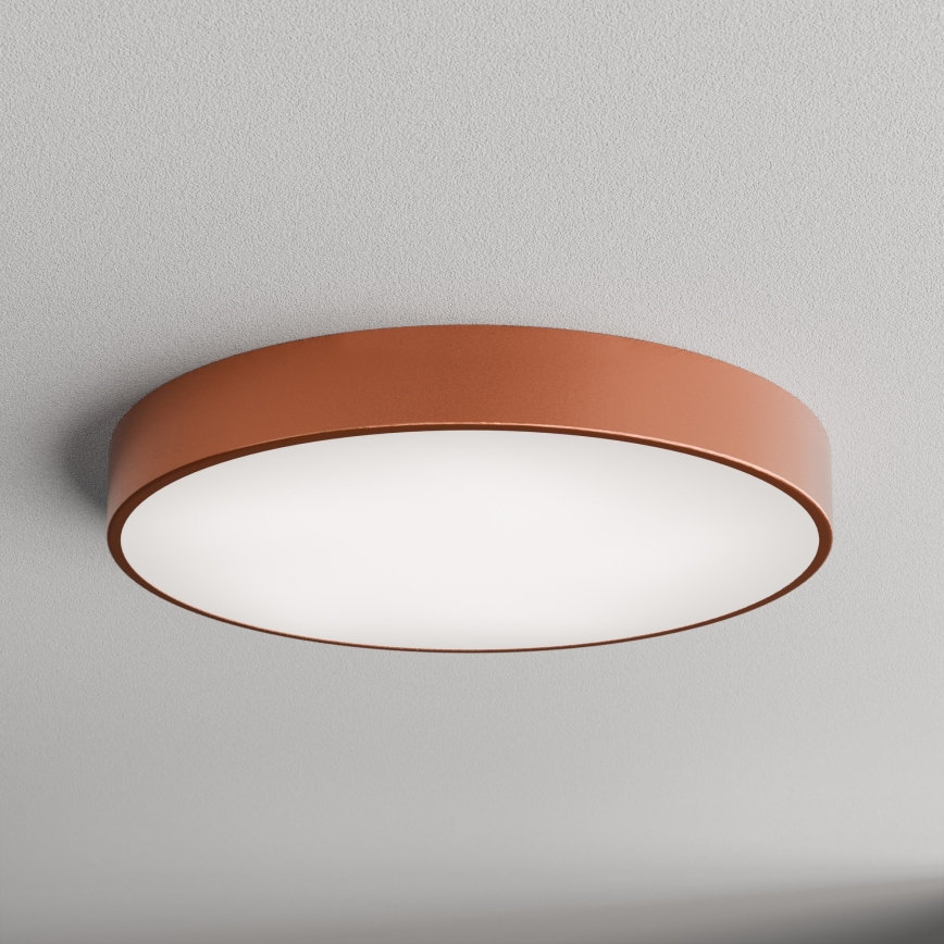 Plafonsko svetlo CLEO 5xE27/24W/230V, prečnik 60 cm, bakarne boje