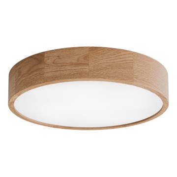 Plafonsko svetlo CLEO sa senzorom pokreta i sumraka 4xE27/24W/230V, prečnika 47,5 cm, hrast