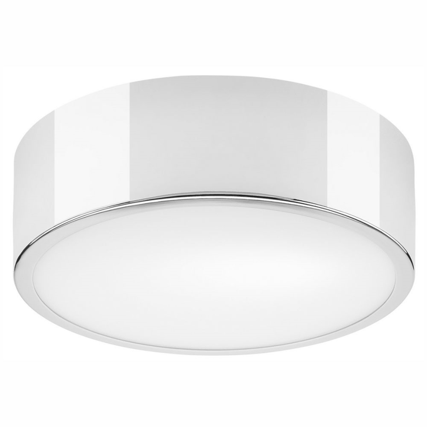 Plafonsko svetlo DANTE 1xE27/60W/230V prečnika 26 cm sjajni hrom
