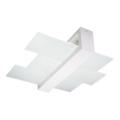 Plafonsko svetlo FENIKS 2 2xE27/60W/230V breza/buk/bela