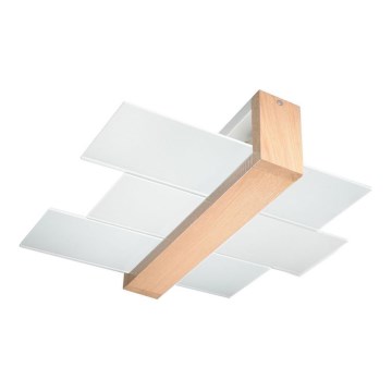 Plafonsko svetlo FENIKS 2 2xE27/60W/230V breza/bukva