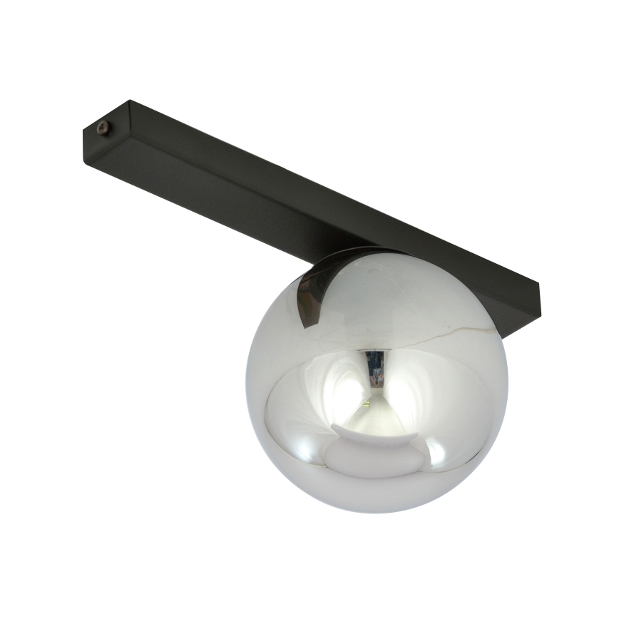 Plafonsko svetlo FIT 1xE14/10W/230V crno/sivo