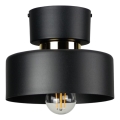 Plafonsko svetlo IGNIA 1xE27/60W/230V crna/zlatna