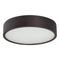 Plafonsko svetlo JASMIN 2xE27/20W/230V borovina, prečnik 37,5 cm, wenge
