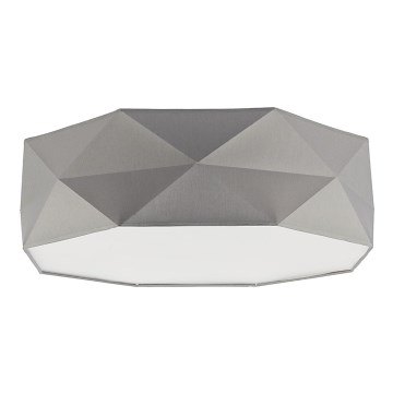 Plafonsko svetlo KANTOOR 4xE27/60W/230V sivo