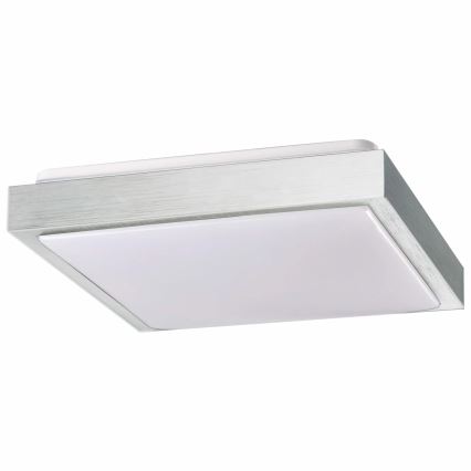 Plafonsko svetlo KAZIMIERZ 2xE27/20W/230V 29,5x29,5 cm srebrno
