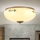 Plafonsko svetlo LANDHAUS 2xE27/60W/230V prečnik 28 cm bronza/bež