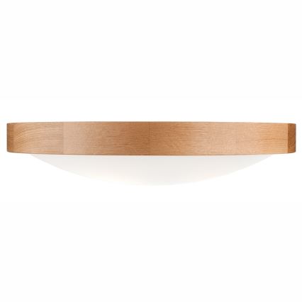 Plafonsko svetlo OAK SLIM, 3xE27/60W/230V, hrast, prečnik 47 cm