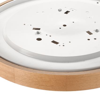 Plafonsko svetlo OAK SLIM, 3xE27/60W/230V, hrast, prečnik 47 cm