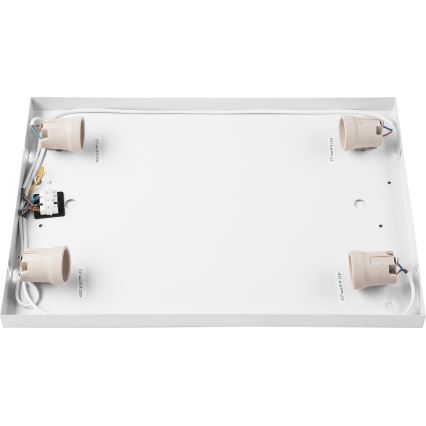Plafonsko svetlo OAK SQUARE 4xE27/15W/230V 45x45 cm hrast