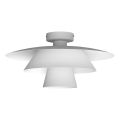 Plafonsko svetlo PLATO 1xE27/15W/230V prečnik 32 cm belo