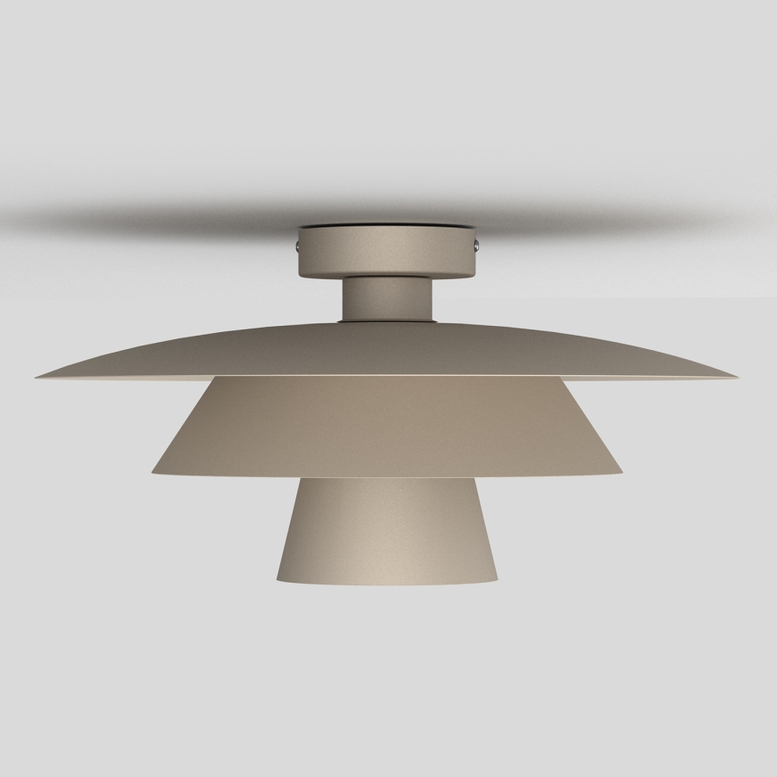 Plafonsko svetlo PLATO 1xE27/15W/230V prečnik 32 cm bež