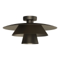 Plafonsko svetlo PLATO 1xE27/15W/230V, prečnika 32 cm, antracit