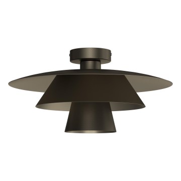 Plafonsko svetlo PLATO 1xE27/15W/230V, prečnika 32 cm, antracit