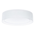 Plafonsko svetlo PURO 2xE27/40W/230V prečnik 50 cm belo