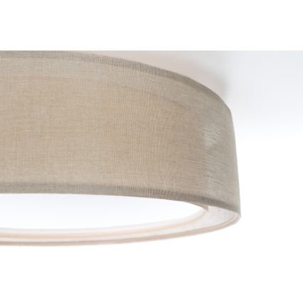 Plafonsko svetlo PURO 2xE27/40W/230V prečnik 50 cm bež