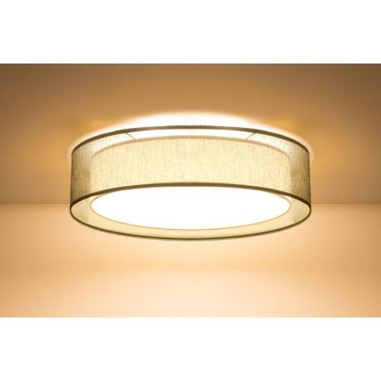 Plafonsko svetlo PURO, 2xE27/40W/230V, prečnik 50 cm, zeleno