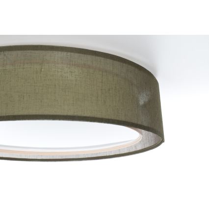 Plafonsko svetlo PURO, 2xE27/40W/230V, prečnik 50 cm, zeleno