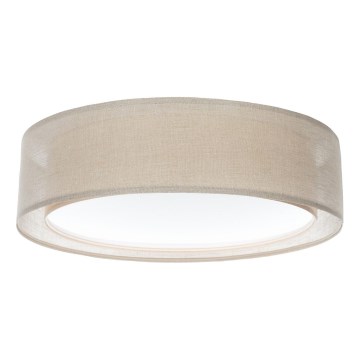 Plafonsko svetlo PURO 2xE27/40W/230V prečnik 60 cm bež
