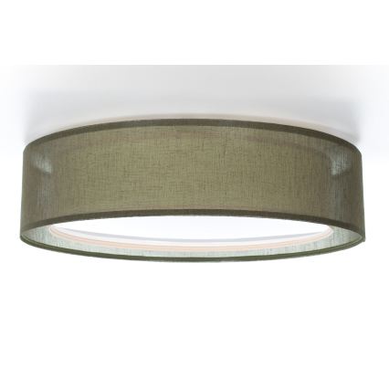 Plafonsko svetlo PURO 2xE27/40W/230V, prečnik 60 cm, zeleno