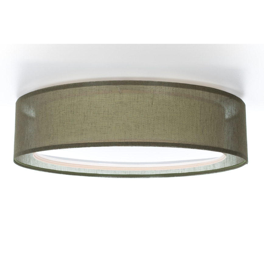 Plafonsko svetlo PURO 2xE27/40W/230V, prečnik 60 cm, zeleno