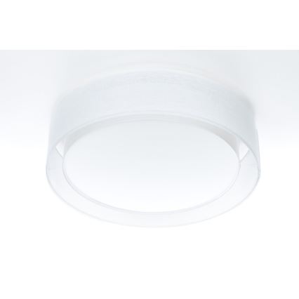 Plafonsko svetlo PURO 2xE27/40W/230V prečnika 60 cm belo