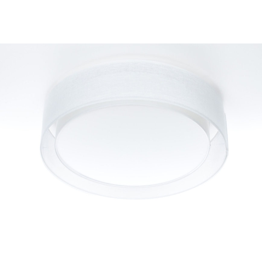 Plafonsko svetlo PURO 2xE27/40W/230V prečnika 60 cm belo