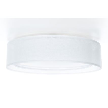 Plafonsko svetlo PURO 2xE27/40W/230V prečnika 60 cm belo