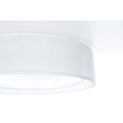 Plafonsko svetlo PURO 2xE27/40W/230V prečnika 60 cm belo