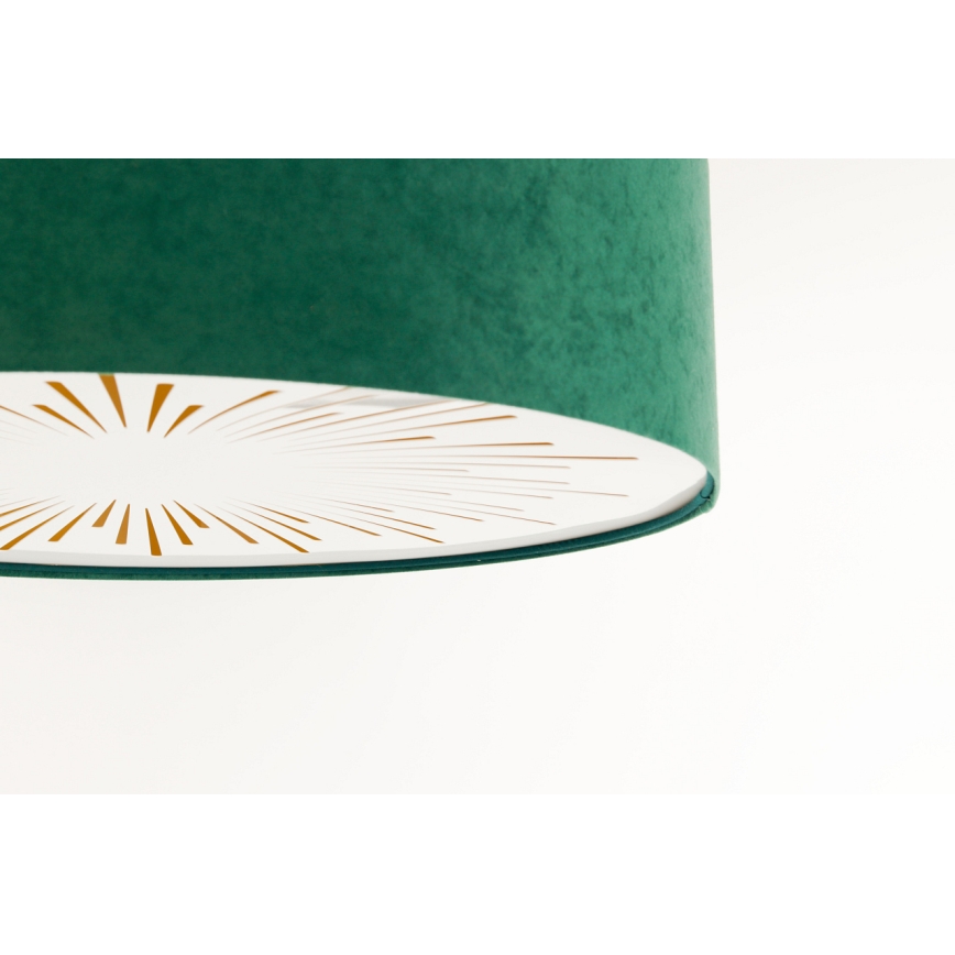 Plafonsko svetlo RAYS 2xE27/60W/230V prečnika 60 cm zeleno