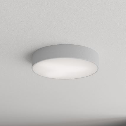 Plafonsko svetlo sa senzorom pokreta i sumraka CLEO 3xE27/24W/230V, prečnika 40 cm, sivo