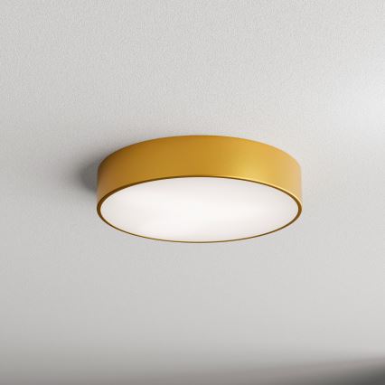 Plafonsko svetlo sa senzorom pokreta i sumraka CLEO 3xE27/24W/230V prečnika 40 cm zlatno