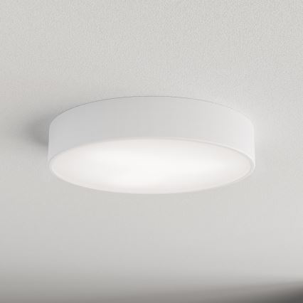 Belo plafonsko svetlo sa senzorom pokreta i sumraka CLEO 3xE27/24W/230V Ø 40 cm